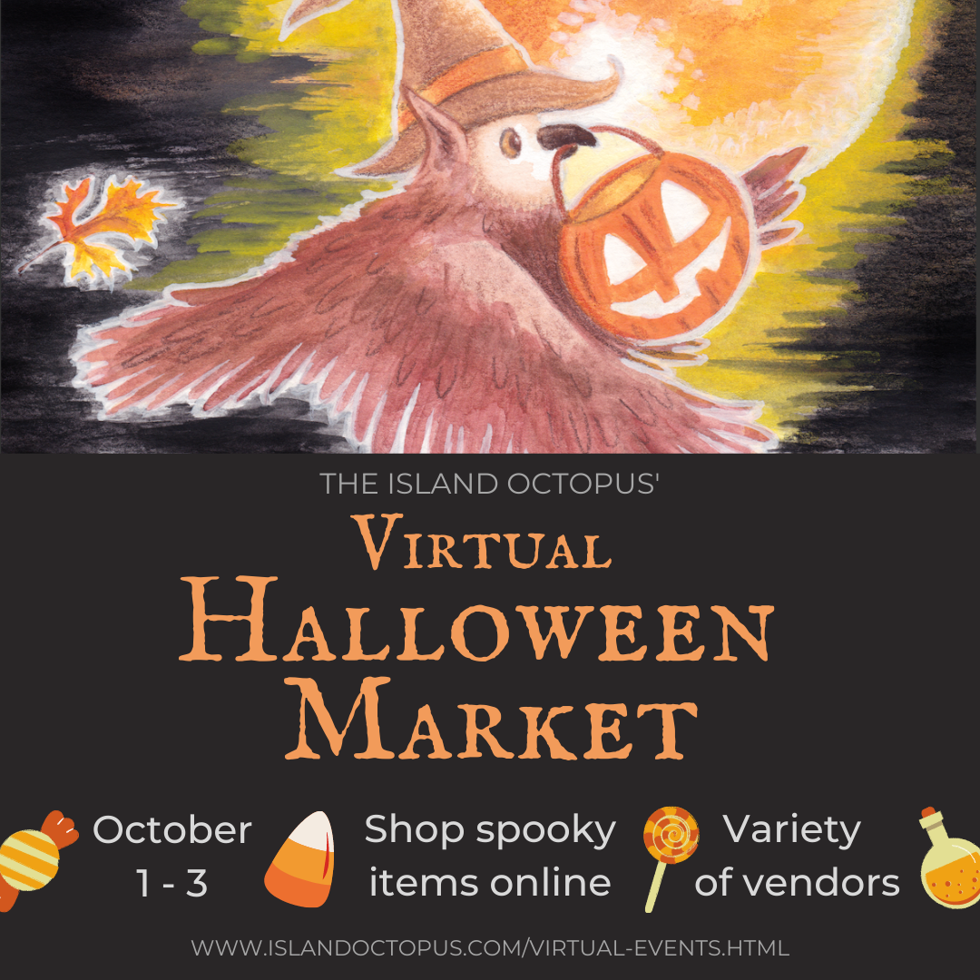 The Island Octopus' Virtual Halloween Market